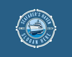 Maritime Seafaring Yacht logo design