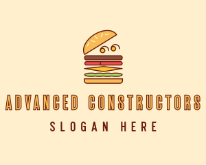 Burger Fast Food logo design