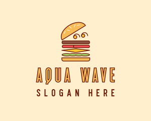 Burger Fast Food logo design