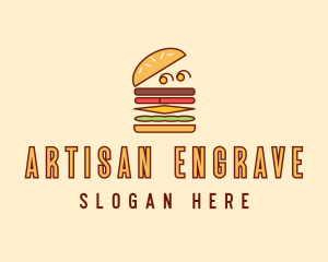 Burger Fast Food logo design