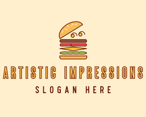 Burger Fast Food logo design