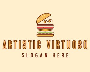 Burger Fast Food logo design