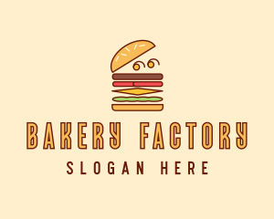 Burger Fast Food logo design