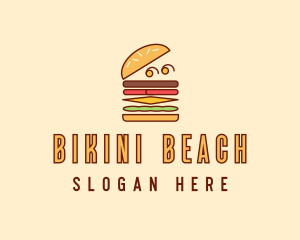 Burger Fast Food logo design