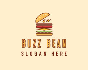 Burger Fast Food logo design