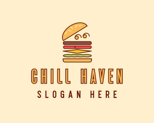 Burger Fast Food logo design