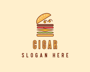 Burger Fast Food logo design