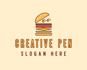 Burger Fast Food logo design