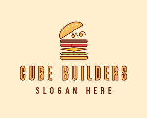 Burger Fast Food logo design