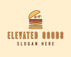 Burger Fast Food logo design