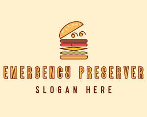 Burger Fast Food logo design