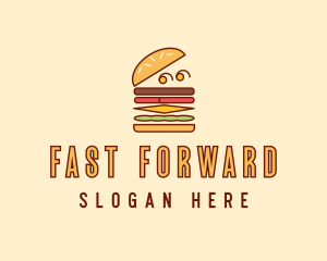 Burger Fast Food logo design