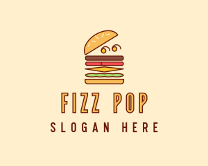 Burger Fast Food logo design