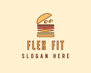 Burger Fast Food logo design