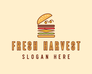 Burger Fast Food logo design