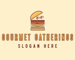 Burger Fast Food logo design