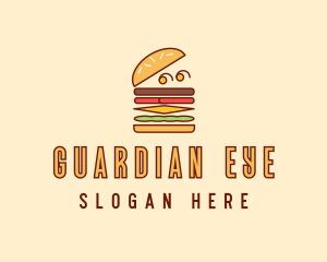 Burger Fast Food logo design