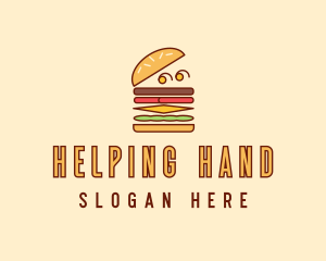 Burger Fast Food logo design