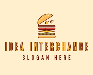 Burger Fast Food logo design