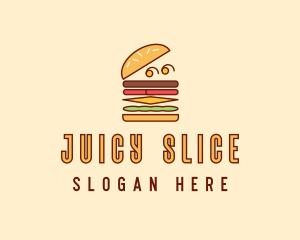 Burger Fast Food logo design