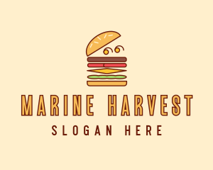 Burger Fast Food logo design