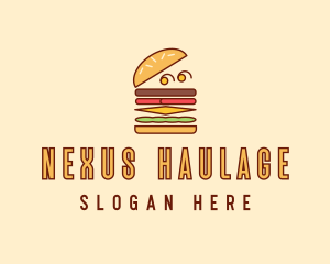 Burger Fast Food logo design