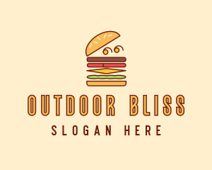 Burger Fast Food logo design