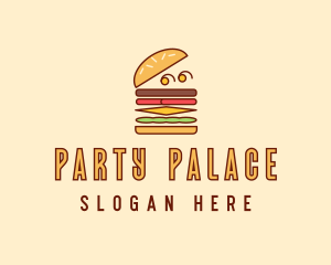 Burger Fast Food logo design