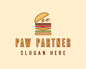 Burger Fast Food logo design