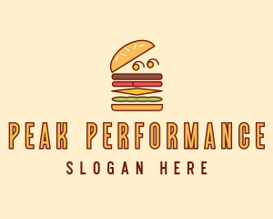 Burger Fast Food logo design