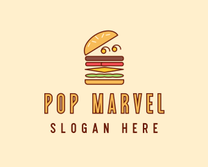 Burger Fast Food logo design