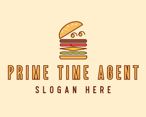 Burger Fast Food logo design