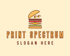 Burger Fast Food logo design