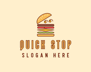 Burger Fast Food logo design