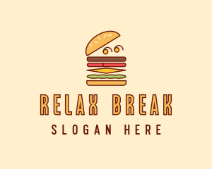 Burger Fast Food logo design