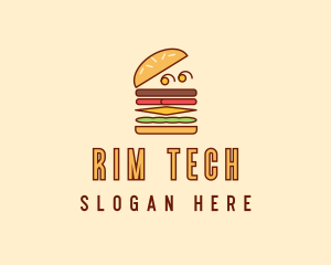 Burger Fast Food logo design