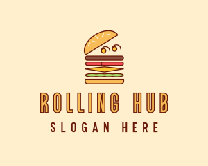 Burger Fast Food logo design