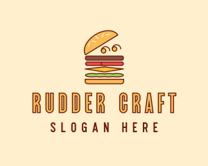 Burger Fast Food logo design