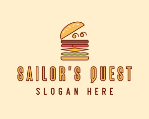 Burger Fast Food logo design