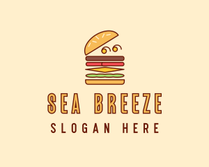 Burger Fast Food logo design