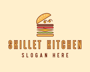 Burger Fast Food logo design