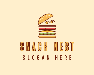 Burger Fast Food logo design