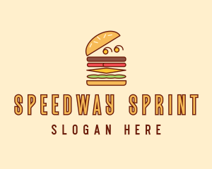 Burger Fast Food logo design