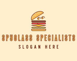 Burger Fast Food logo design