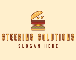 Burger Fast Food logo design