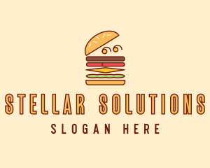 Burger Fast Food logo design