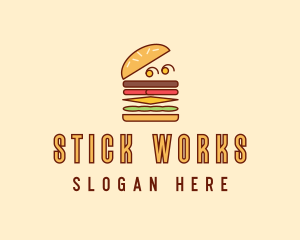 Burger Fast Food logo design