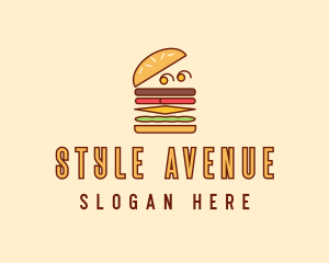 Burger Fast Food logo design