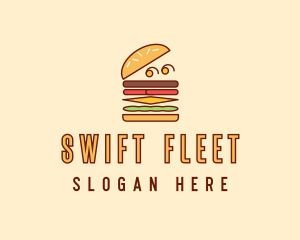 Burger Fast Food logo design