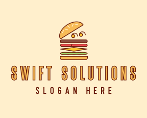 Burger Fast Food logo design